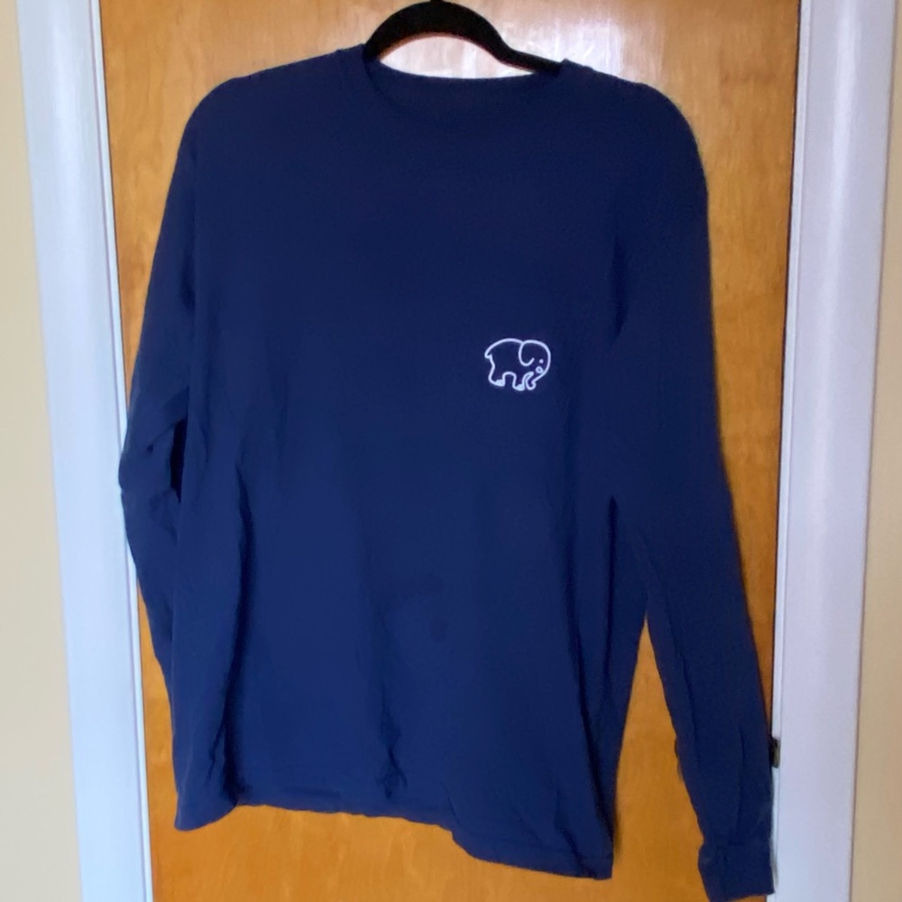 Ivory Ella Classic Fit Signature Logo Long Sleeve Tee